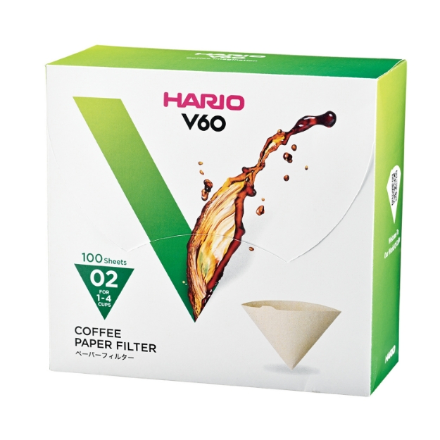 Picture of Hario Misarashi brown paper filters - V60 - 02 - 100 pieces